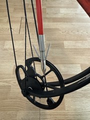 Cajun Sucker Punch Pro Bowfishing Bow RH 20-50lb 31in Red/Black Aluminum