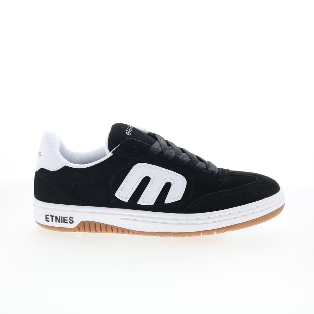 Etnies Locut 4101000507979 Mens Black Suede Skate Inspired Sneakers Shoes