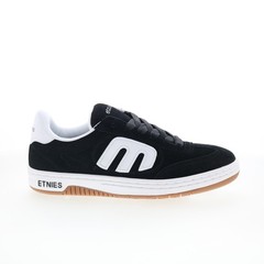 Etnies Locut 4101000507979 Mens Black Suede Skate Inspired Sneakers Shoes