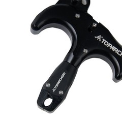 Rotate 360° Compound Bow Release Aids Archery Hunting 4-Finger Thumb Trigger