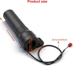GDLYTIME Scooter Throttle Handle Compatible with Ninebot ZT3 G3 F3 Right Twist S