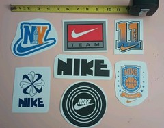 6 New VHTF RARE PROMO Lot Of Nike NYC Vinyl Stickers Authentic Rare Decal Logo