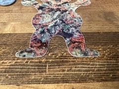 Grizzly Griptape Kush Bear Sticker Torey Pudwill Skateboarding Supreme 420