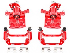 Power Stop Rear S5010 Pair of High-Temp Red Powder Coated Calipers for Buick …