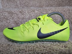 Nike Zoom Ja Fly 3 Volt Mint Foam Track Field Spike DR9956-700 Sz 8 RARE