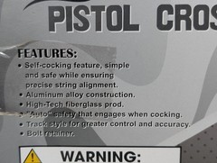 Cobra System Self Cocking Pistol Crossbow 80lb Draw Black Aluminum New in Box