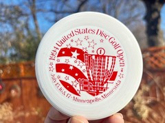 1994 United States Open New Wham-O MINI Disc Golf #44 (Free Frisbee Pin)