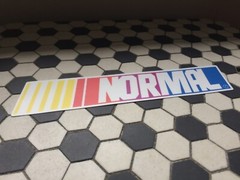 NASCAR NORMAL Bumper Funny gift Parody Skate Punk Truck Art Logo Sticker Decal