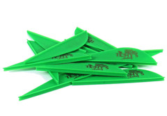 2.5″ Vanes Tonys All New Super Wave Archery Vanes Green 50PK TNYSWV3343H
