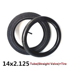 14×2.125/57-254 Electric Scooters Bike Inner/Outer Tube 14″ Pneumatic Tire