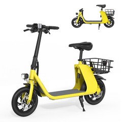 450W E-Foldable Electric Bike Electric Scooter With Seat Ebike UL 2849 certified