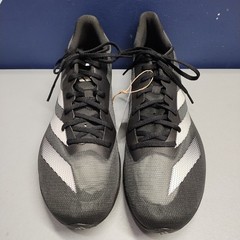 Adidas Distancestar Spikes Track & Field Shoes Men 13 Black White Lace Up IG9906