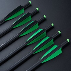 Hunting 20 in Carbon Crossbow Bolts Crossbow Arrows with/or 100 Grain Broadheads