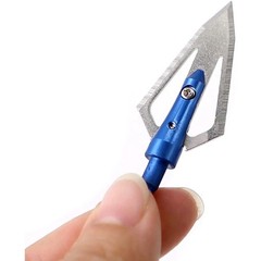 Hunting Arrowheads 100 Grain Broadheads Arrow Heads Tips for Shooting Outdoor