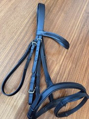 Otto Schumacher Horse Size (2) Black Bridle Swarovski Fabric Crystal Browband