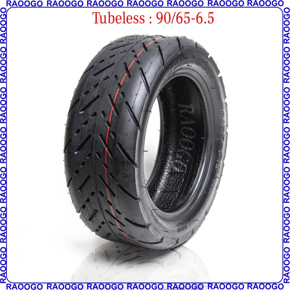 11 inch 90/65-5 Tire Tubeless Street Tire for Electric Scooter fit Dualtron