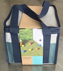 Embark Bocce Ball Set 8 Resin Balls + Pallino w/ Carry Case – New