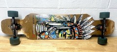 2013 Arbor The Catalyst 38 Skateboard Chief Native American Max Neutra Board