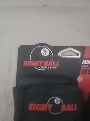Eight Ball Kids Multi-Sport Black Wrist Knee Elbow Pads Protective Set 5+ New