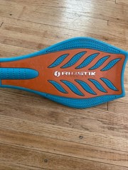 Razor RipStik Brights Collection Caster Board RARE Orange & Teal For Parts Only