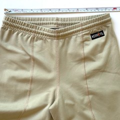 Kerrits Girls Performance Knee Patch Riding Tight XL 16-18 Beige Equestrian