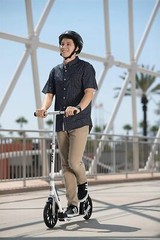Razor A6 Kick Scooter – White – FFP One Size,