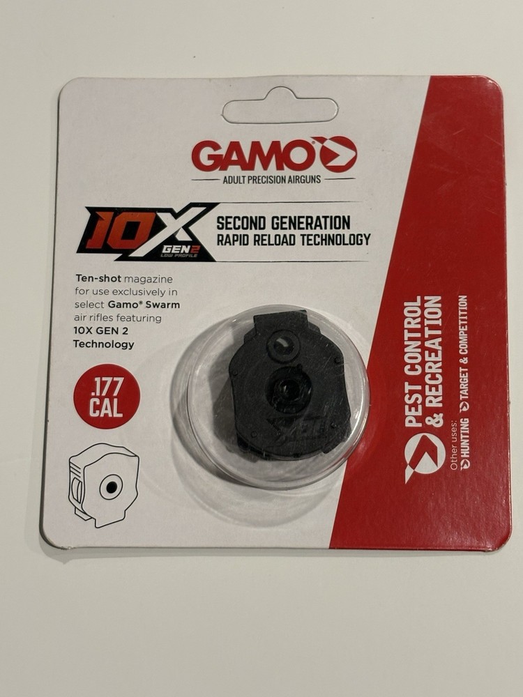 Gamo 10x Gen2 Rapid Reload Magazine .177 CAL Pellet Air Gun NEW