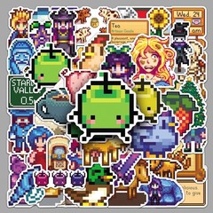 Mix 10/50 PCs Stardew Valley Game Luggage Notebook Laptop Car Gift Sticker