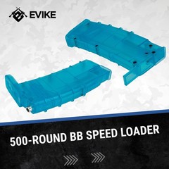 Airsoft – 6mmProShop 500 Round Universal BB Airsoft Speed Loader (Blue)