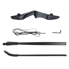 57″ Takedown Recurve Bow Youth&Adults Archery RH&LH Target Shooting 20/30/40lbs