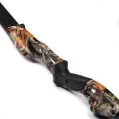 56» 30-50lbs Recurve Bow Hunting Bow Archery W/ 17» Riser Long Bow for Archery