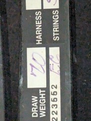 High Country Split Force Vibra Flex Armor Bow Set Up For Fishing RH 29″ 70 LB