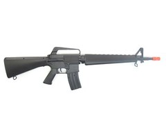 Used Airsoft Gun Rifle Spring Powered BBTac M16A2 Full Size
