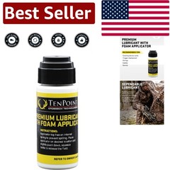 Compact Crossbow Lubricant with Foam Applicator – Trigger & Rail Care