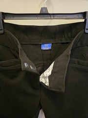 Ovation Black Full Seat Breeches – 32 Slim Secret front lining