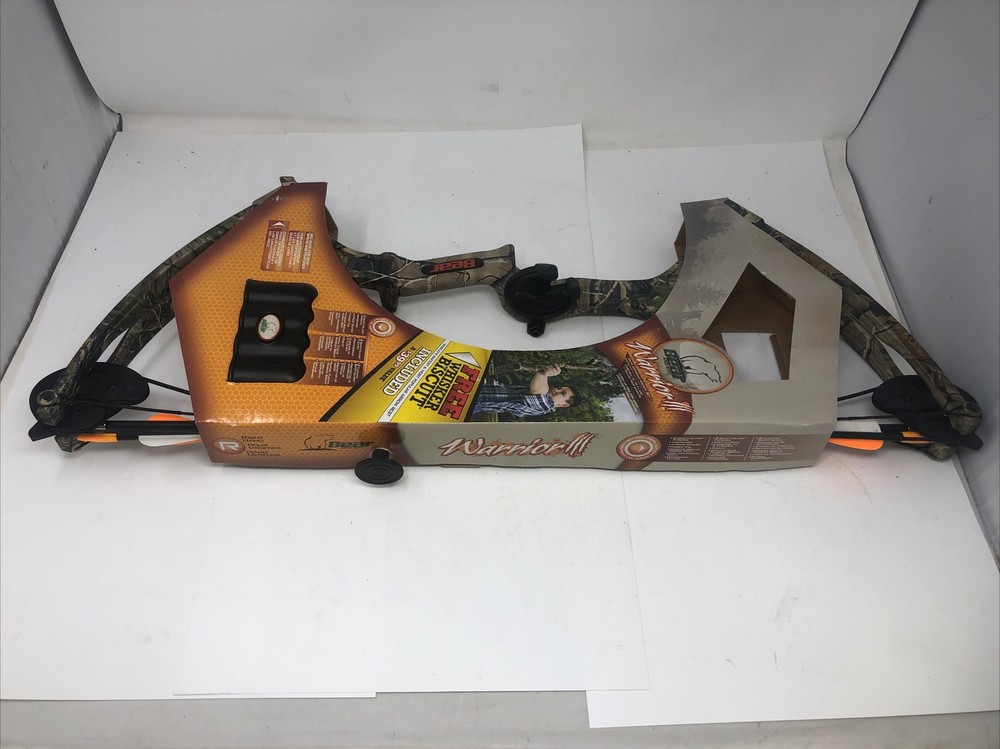 BEAR ARCHERY WARRIOR III 3 YOUTH COMPOUND BOW SET – NOS