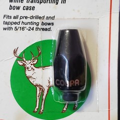 Cobra C-304 Jackknife Stabilizer Knuckle, Aluminum, Bow Hunting, NOS