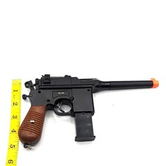 UKARMS G12 Ultra-Grade Metal WWII C96 Pistol Airsoft Gun WW2 Role Play