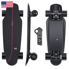 Dnaskate M8 Electric Skateboard Remote 15Mph Top Speed9Miles Range400 Hub-Motor