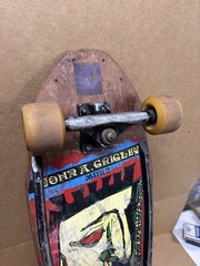 Vintage 1988 Vision Skateboards John A Grigley Mini II 29×9, OJ Santa Cruz