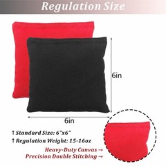 Regulation Cornhole Bags Set 8 AllWeather HeavyDuty for Yard Game