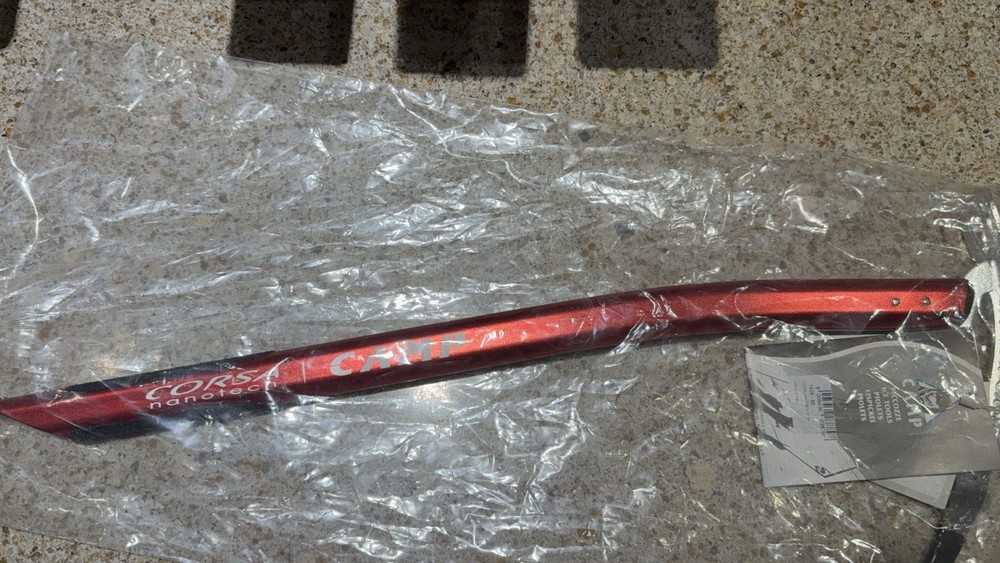 CAMP Corsa Nanotech Ice Axe 60cm Red Ice Climbing Equipment MPN 1429