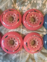 Labeda Smoke 80/76 Xsoft Soft Wheels Set of 8 Like Whips