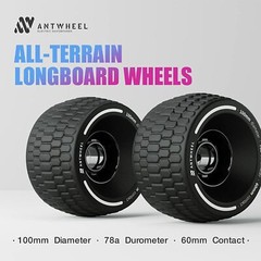 All-Terrain Longboard 100mm 78A Wheels high Rebound Urethane Wheels