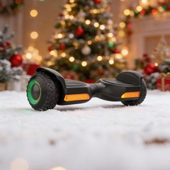 Gyroor G13 All Terrain Hoverboard Bluetooth LED Lights Open Box Tested