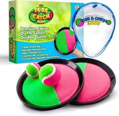 Multi-Color Toss and Catch Game Set – Outdoor Activity for All Ages, 4 Pieces