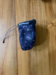 Black Diamond Small Rock Climbing Gym Chalk Bag Black M/L