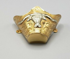WESTERN COWBOY BOOT TIPS Pair – Long Horn Flat Tips