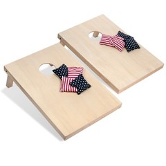 Set of 3’x2′ Cornhole Boards With 8 Regulation Cornhole Bags – 25 Color Options!