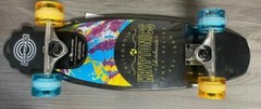 KRYPTONICS MINI FAT CRUISER CALIFORNIA 23″ SKATEBOARD, BLUE/PURPLE *NEW